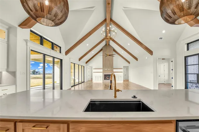 a view of lobby with furniture and floor to ceiling window