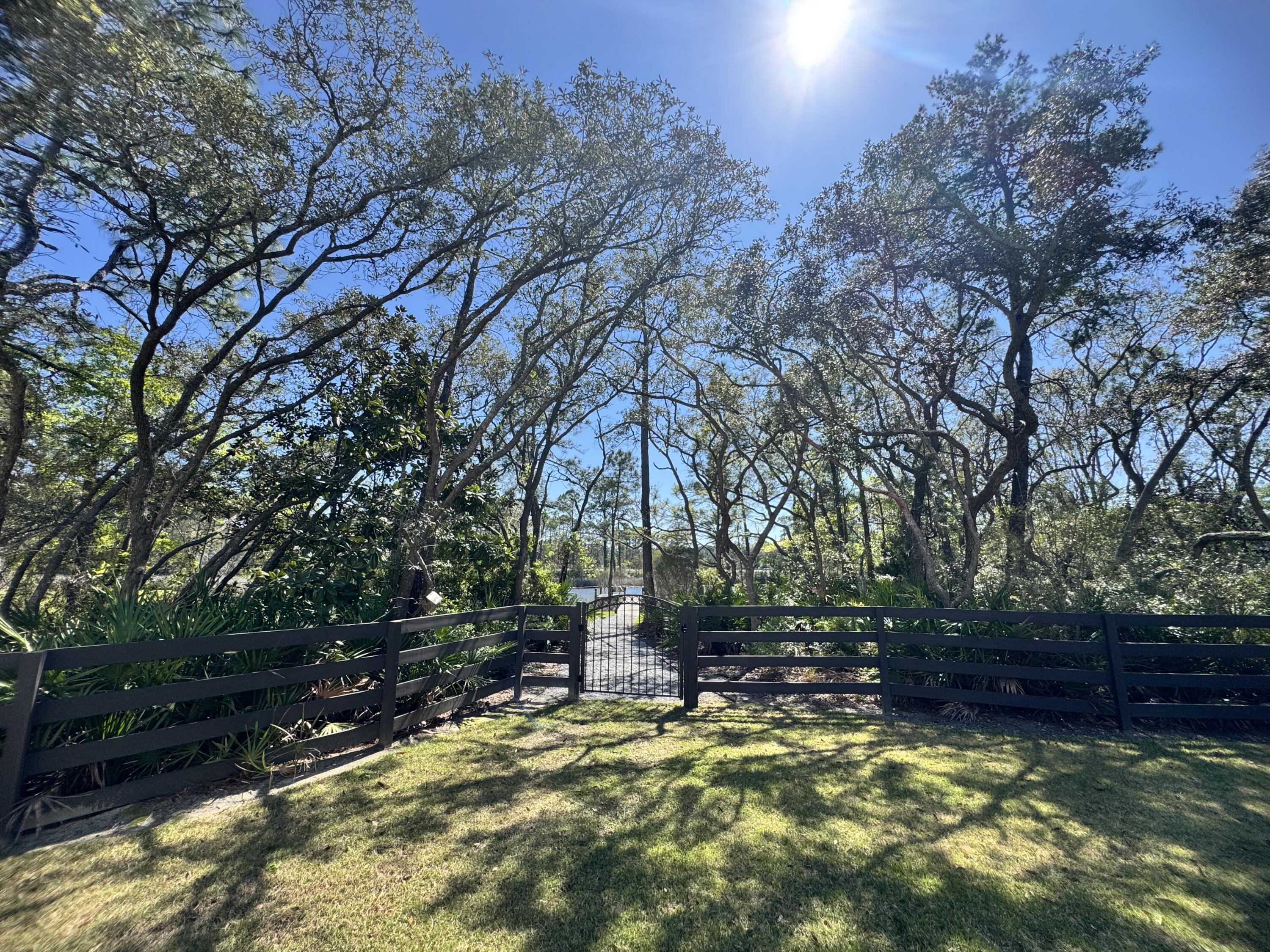 102 Churchill Drive Santa Rosa Beach, FL 32459 - Photo 20 of 89 Backyard - Before Trees
