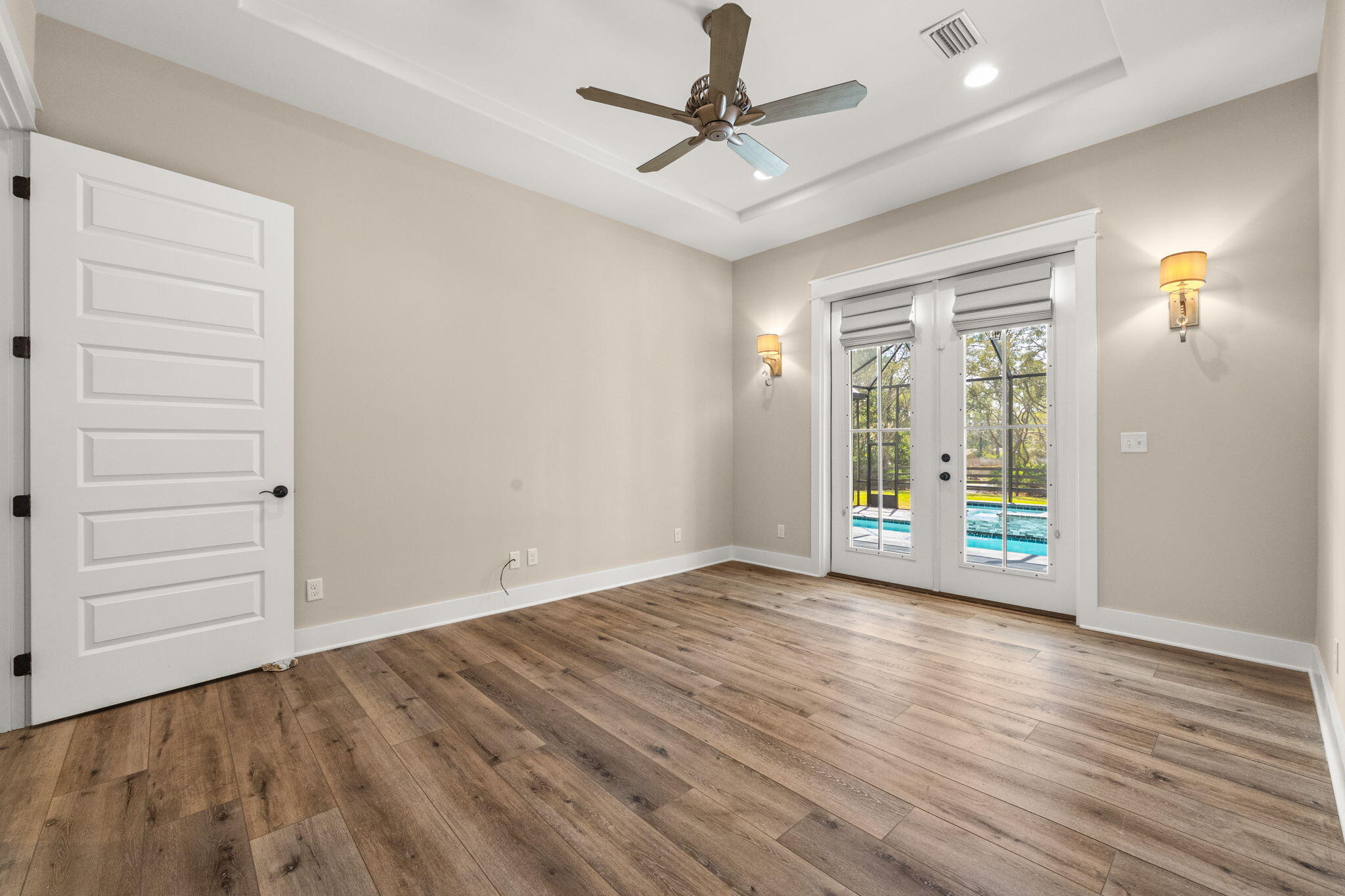 102 Churchill Drive Santa Rosa Beach, FL 32459 - Photo 41 of 89 wooden floor in an empty room with a window