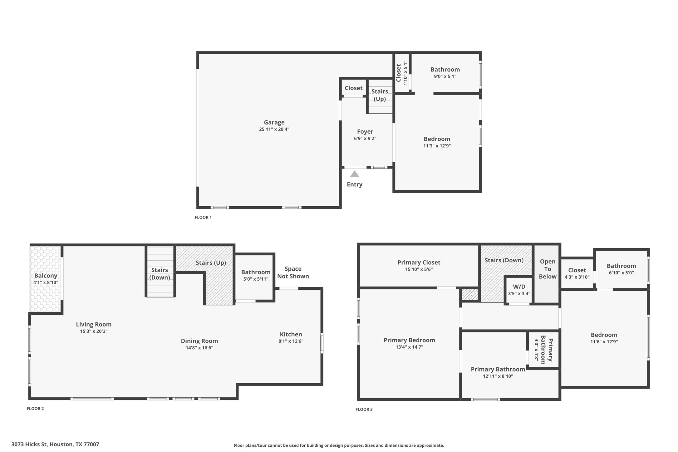 3073 Hicks Street Houston, TX 77007 - Photo 32 of 33 a picture of a wall with a white building