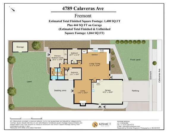 $1,498,000 | 4789 Calaveras Avenue, Fremont, CA 94538