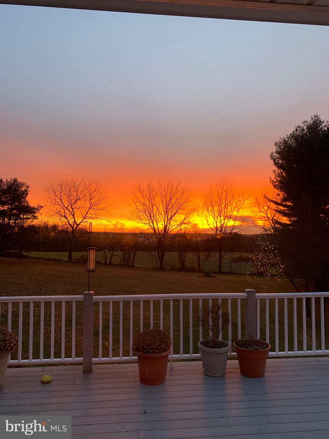 5235 Onion Road Pylesville, MD 21132 - Photo 38 of 49 Sunrise view from the deck