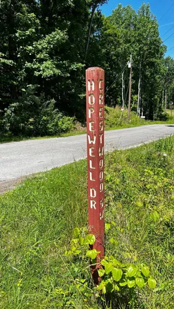 a close up of a sign