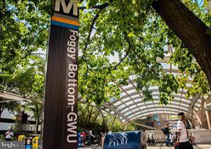 2401 H Street Northwest, Unit 202 Washington, DC 20037 - Photo 18 of 23 1 block to Foggy Bottom metro