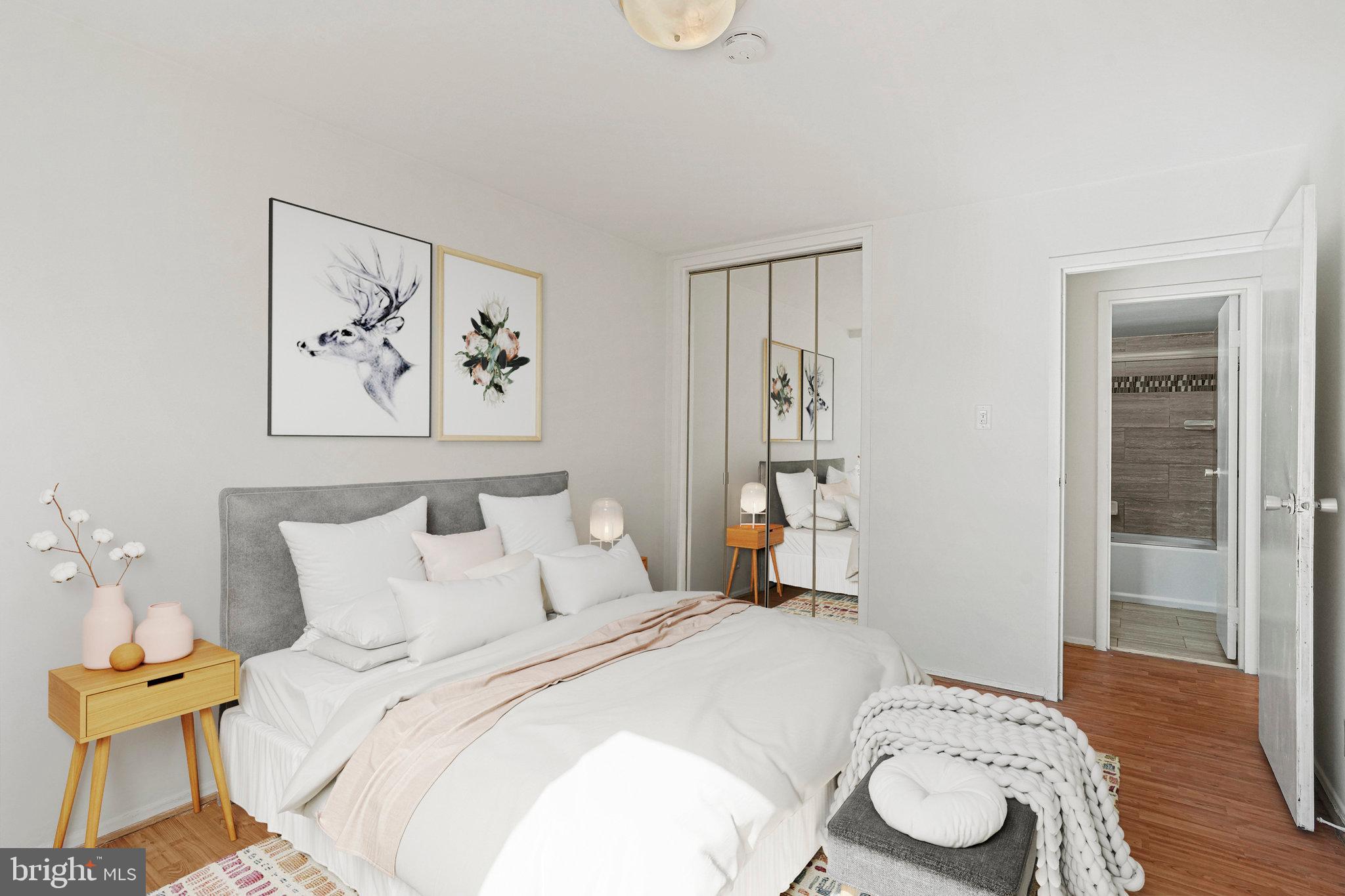 2401 H Street Northwest, Unit 202 Washington, DC 20037 - Photo 10 of 23 Bedroom has step in closet