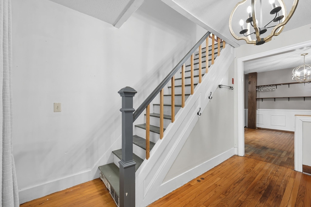 72 Highland Avenue Ludlow, MA 01056 - Photo 21 of 32 a view of entryway and hall with wooden floor