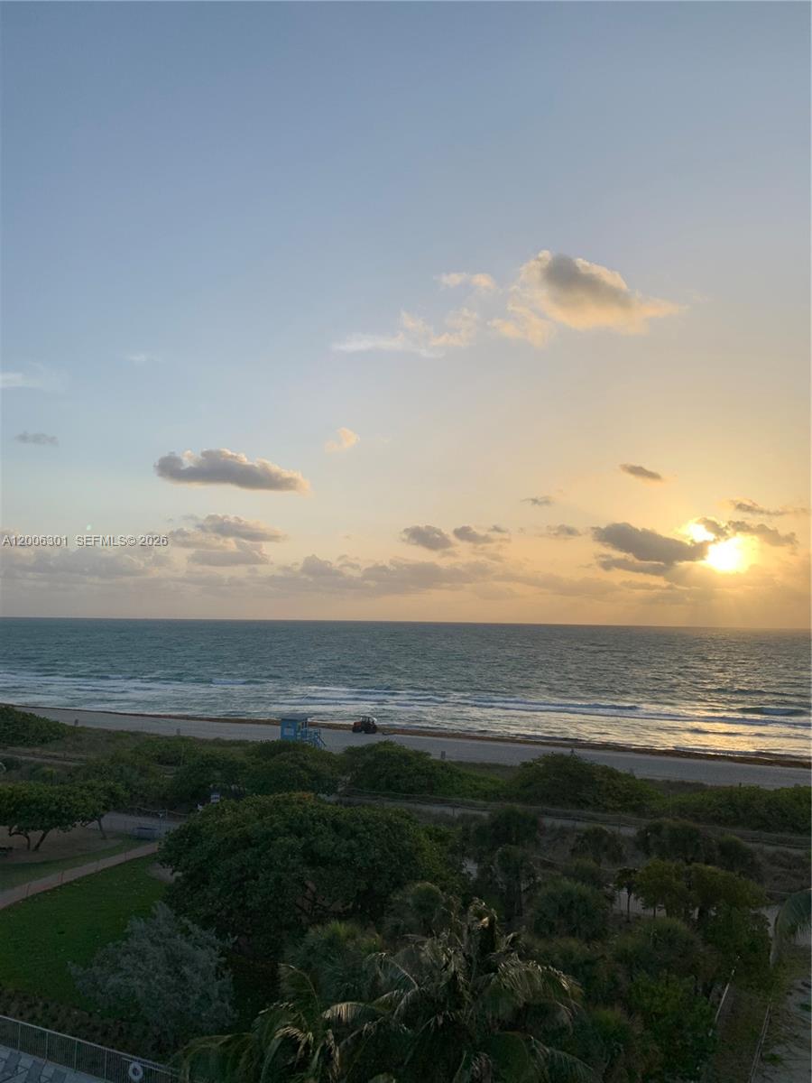 9273 Collins Avenue, Unit 606 Surfside, FL 33154 - Photo 25 of 25 a view of an ocean and beach
