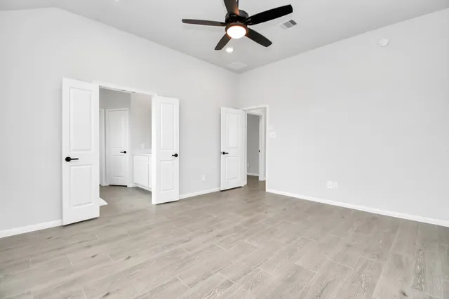wooden floor in an empty room