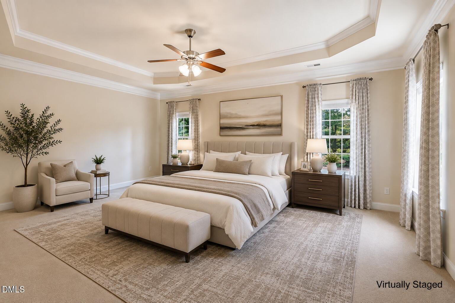 95 Cypress Ridge Way. Willow Spring, NC 27592 - Photo 18 of 40 Owner's Bedroom