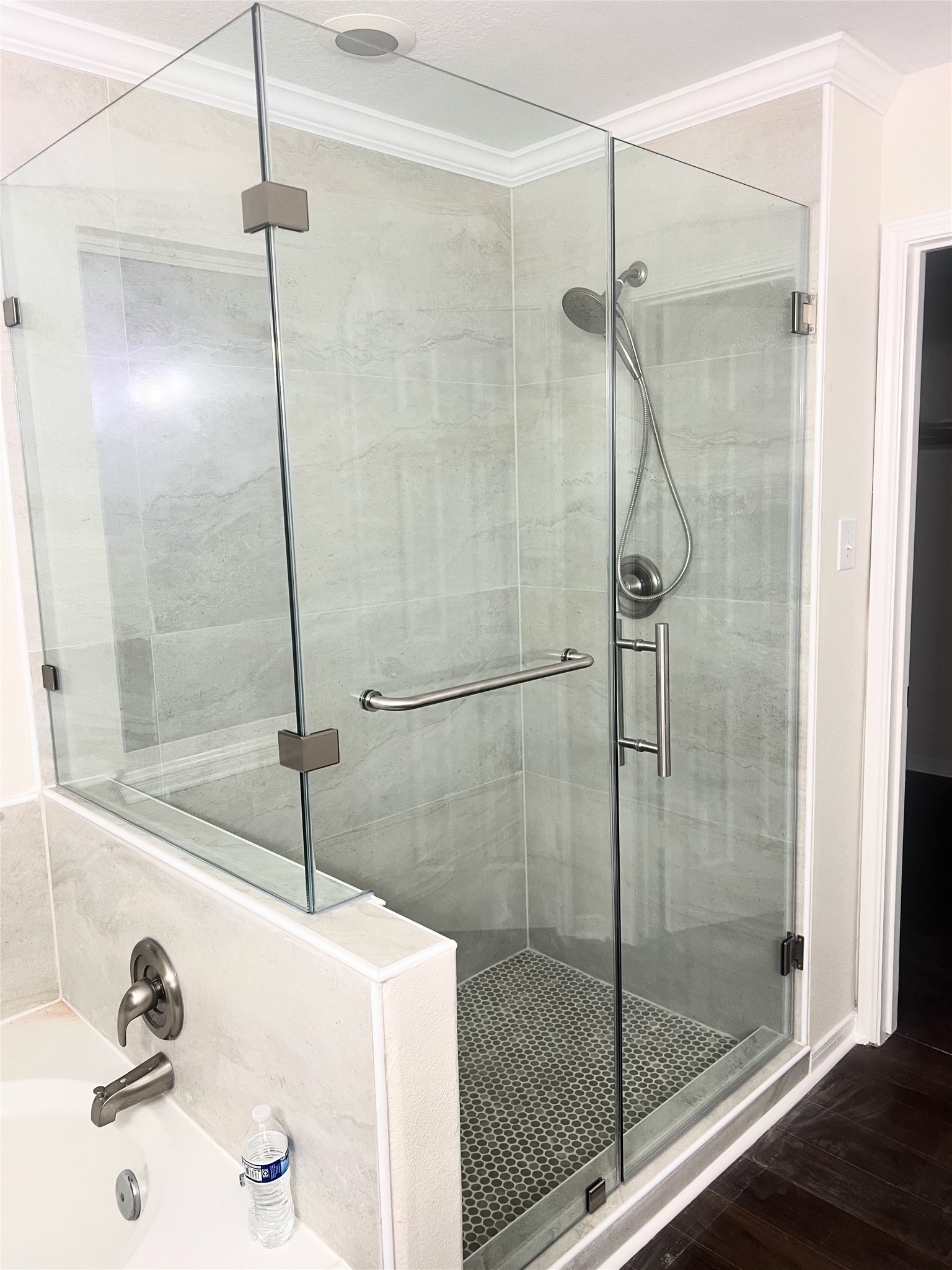 19551 Dawn Canyon Road Houston, TX 77084 - Photo 6 of 8 a bathroom with a shower and a sink