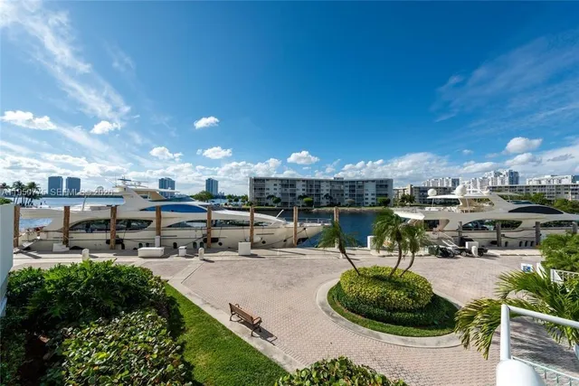 a gym with lots of green space