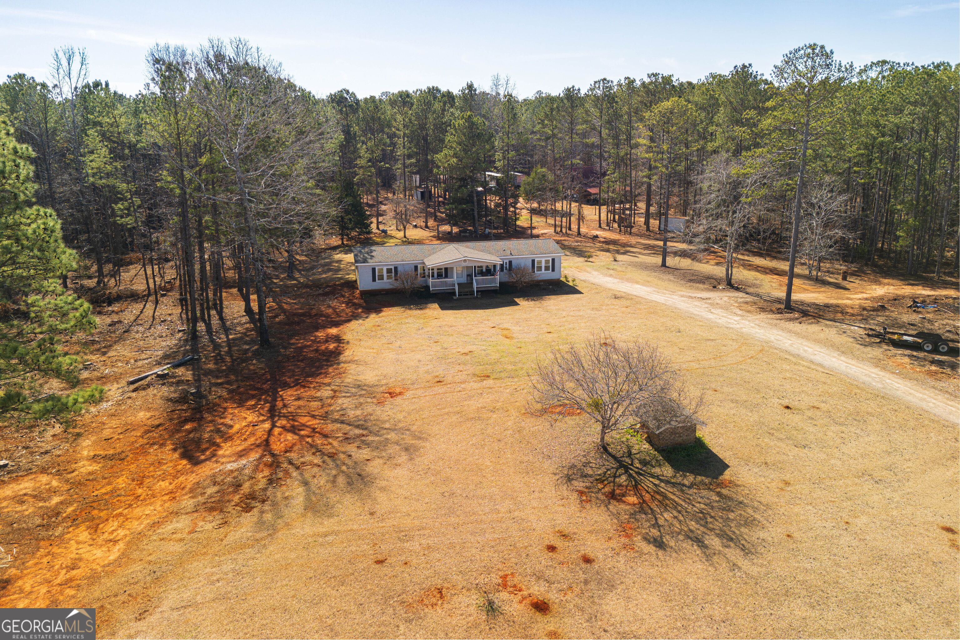161 Cherokee Trail Forsyth, GA 31029 - Photo 25 of 32 a outdoor space with lots of trees