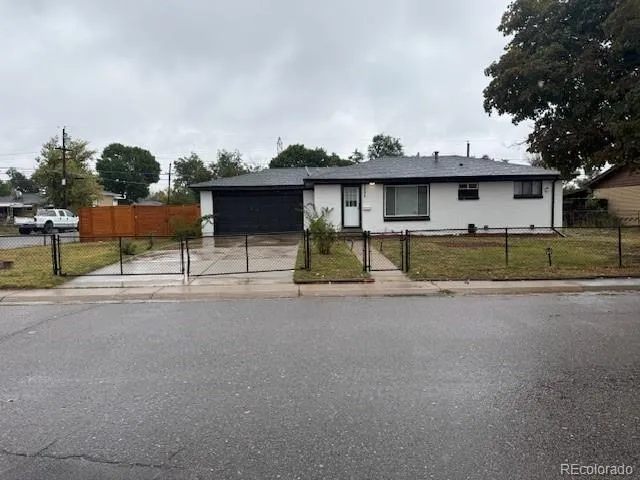 a view of a street with houses