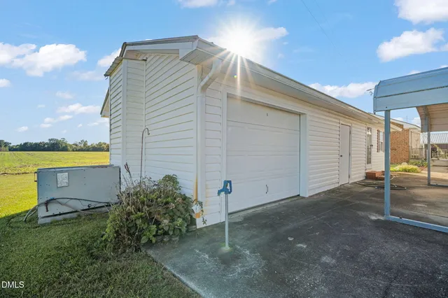 a view of an ocean and city