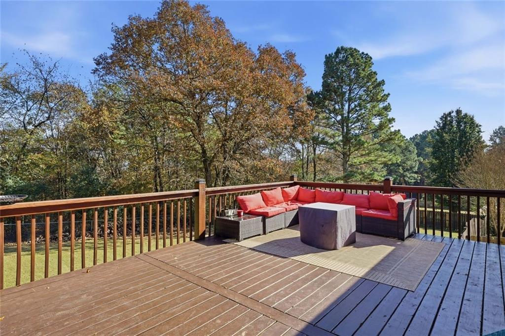 137 Orchard Way Southeast Calhoun, GA 30701 - Photo 27 of 37 a view of balcony with deck and seating space