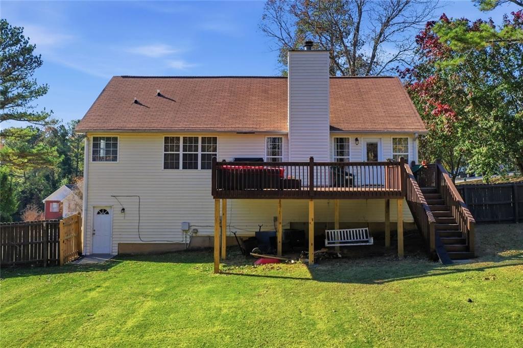 137 Orchard Way Southeast Calhoun, GA 30701 - Photo 34 of 37 a view of a house with pool and a yard