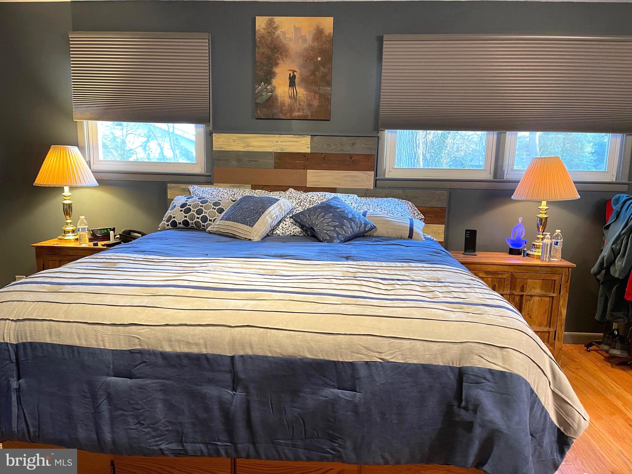 901 Kingston Drive Cherry Hill, NJ 08034 - Photo 15 of 30 a bedroom with a bed and a painting on the wall