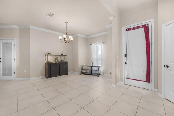a view of a livingroom with furniture
