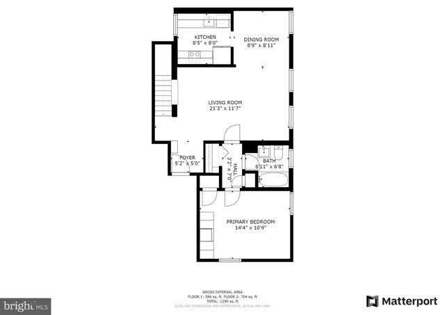 $585,000 | 3891 Porter Street Northwest, Unit A301, Washington, DC 20016