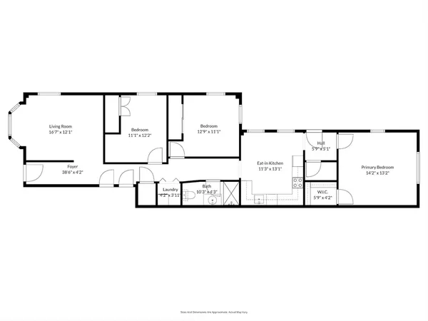 a picture of a floor plan