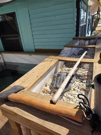 a view of a livingroom with wooden floor