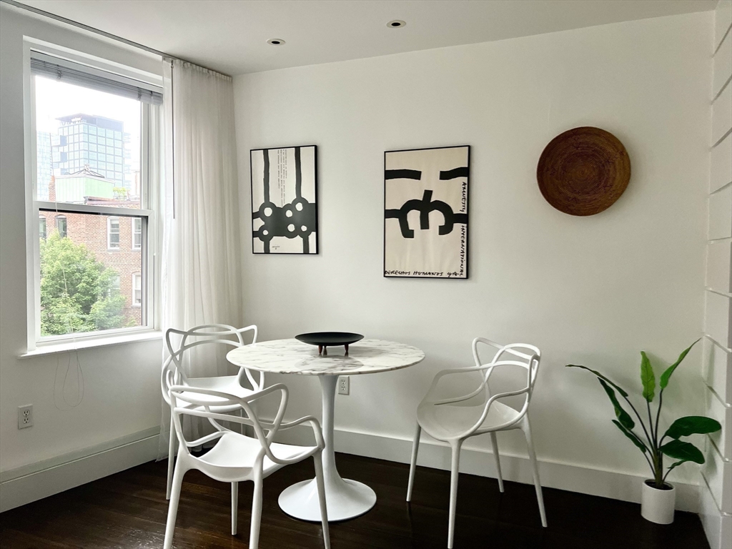 15 Charter Street, Unit 4 Boston, MA 02113 - Photo 13 of 42 a dining room with furniture and window