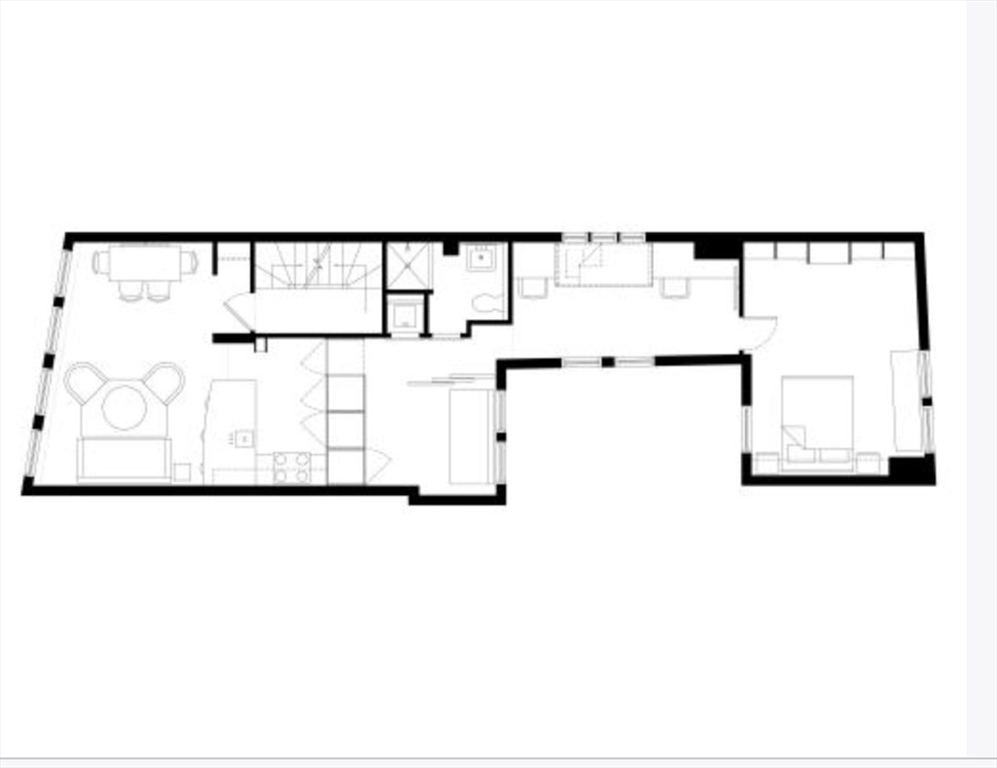 15 Charter Street, Unit 4 Boston, MA 02113 - Photo 42 of 42 a picture of a floor plan