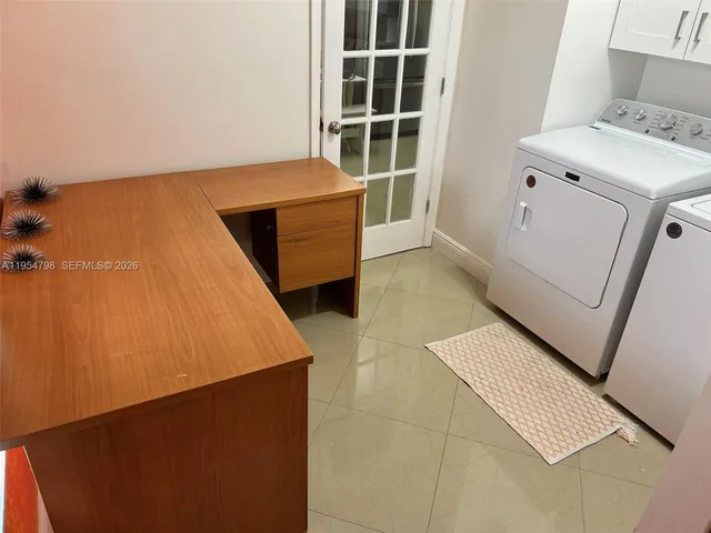 a view of a front door