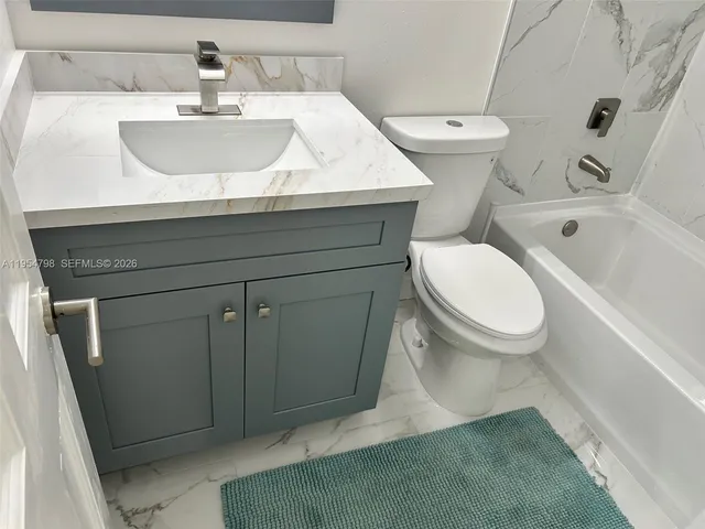 a view of an front door