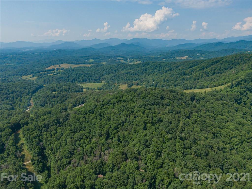 389 Winding Ridge Road, Unit 12 13 15 Marshall, NC 28753 - Photo 22 of 32 a view of a big yard with lots of green space and mountain view in back
