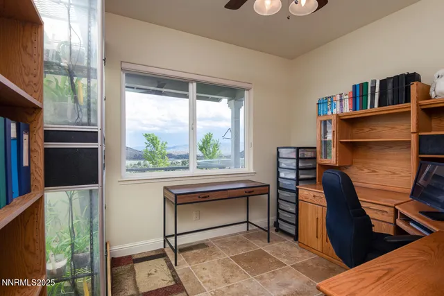 a kitchen with a cabinets and window