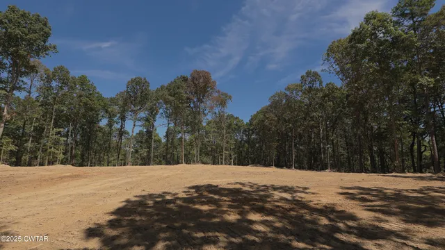 a view of road and snow