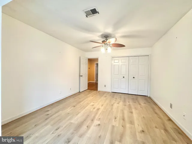 wooden floor in an empty room