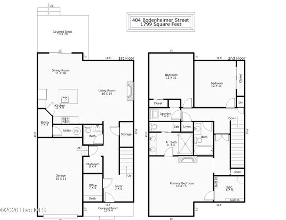 $565,000 | 404 South Bodenheimer Street, Burgaw, NC 28425