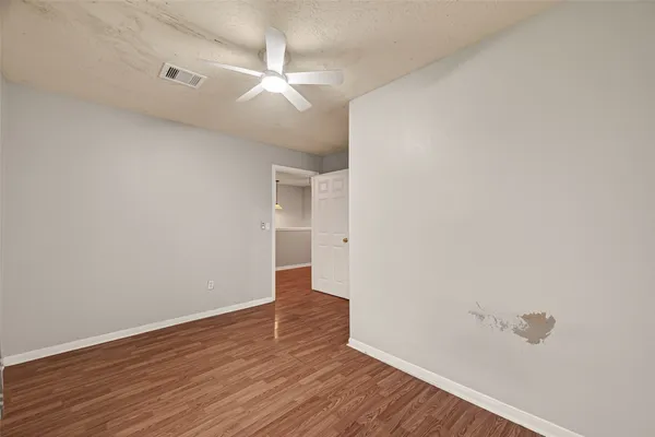 wooden floor in an empty room