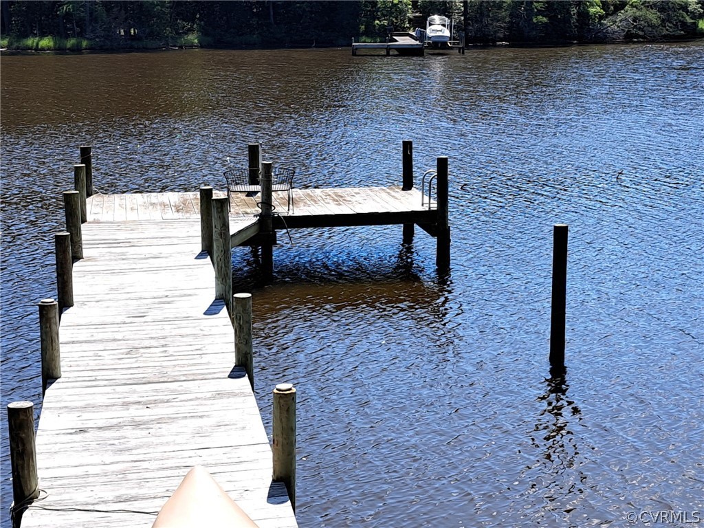 1057 Griffin's Landing Road Lancaster, VA 22503 - Photo 4 of 16 Nice size dock with plenty of room for water toys!
