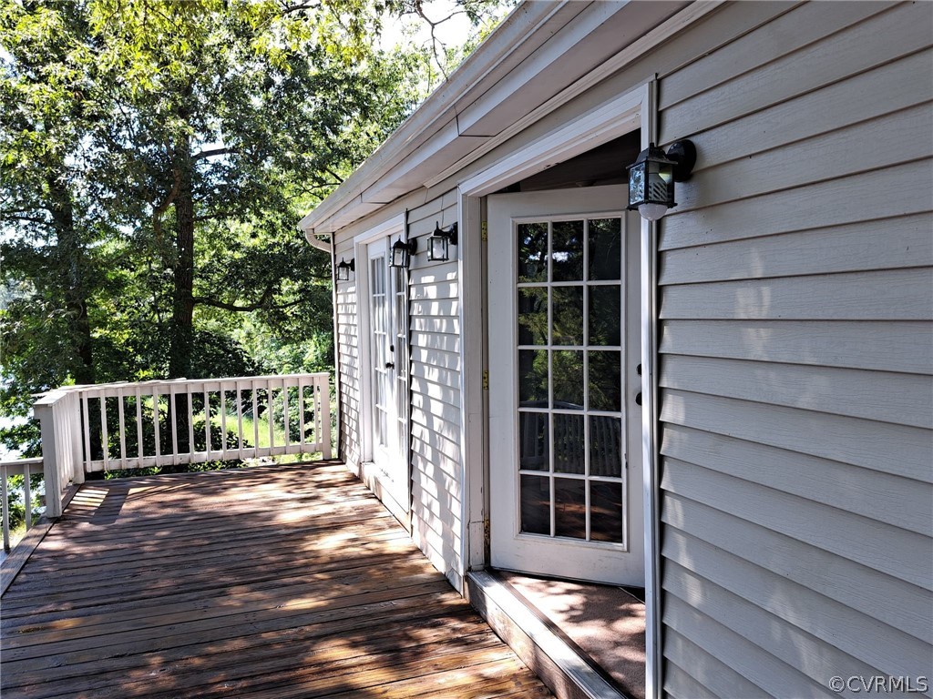 1057 Griffin's Landing Road Lancaster, VA 22503 - Photo 8 of 16 Two sets of double French doors allow you to enjoy