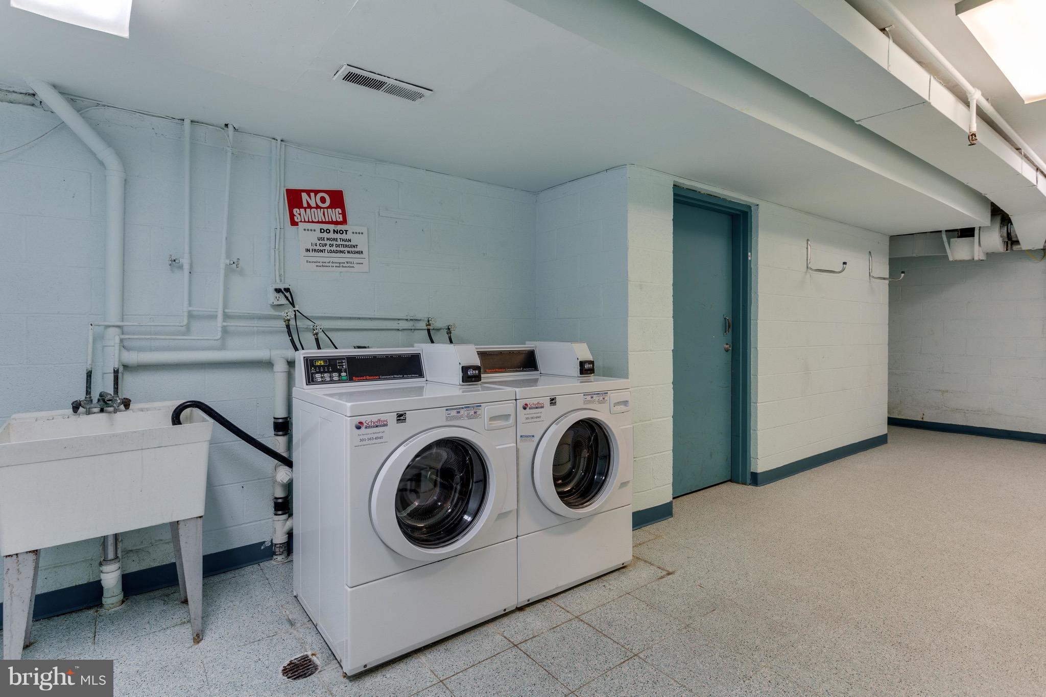 8302 Tobin Road, Unit 14 Annandale, VA 22003 - Photo 19 of 30 Community Laundry Room- Just One Floor Down