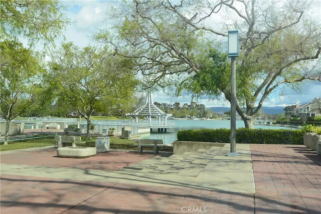 a view of backyard with green space