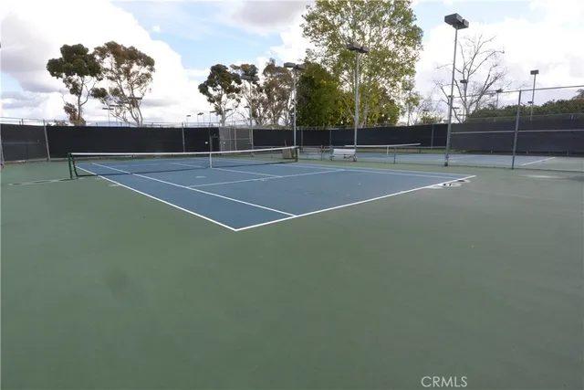 a view of a tennis court