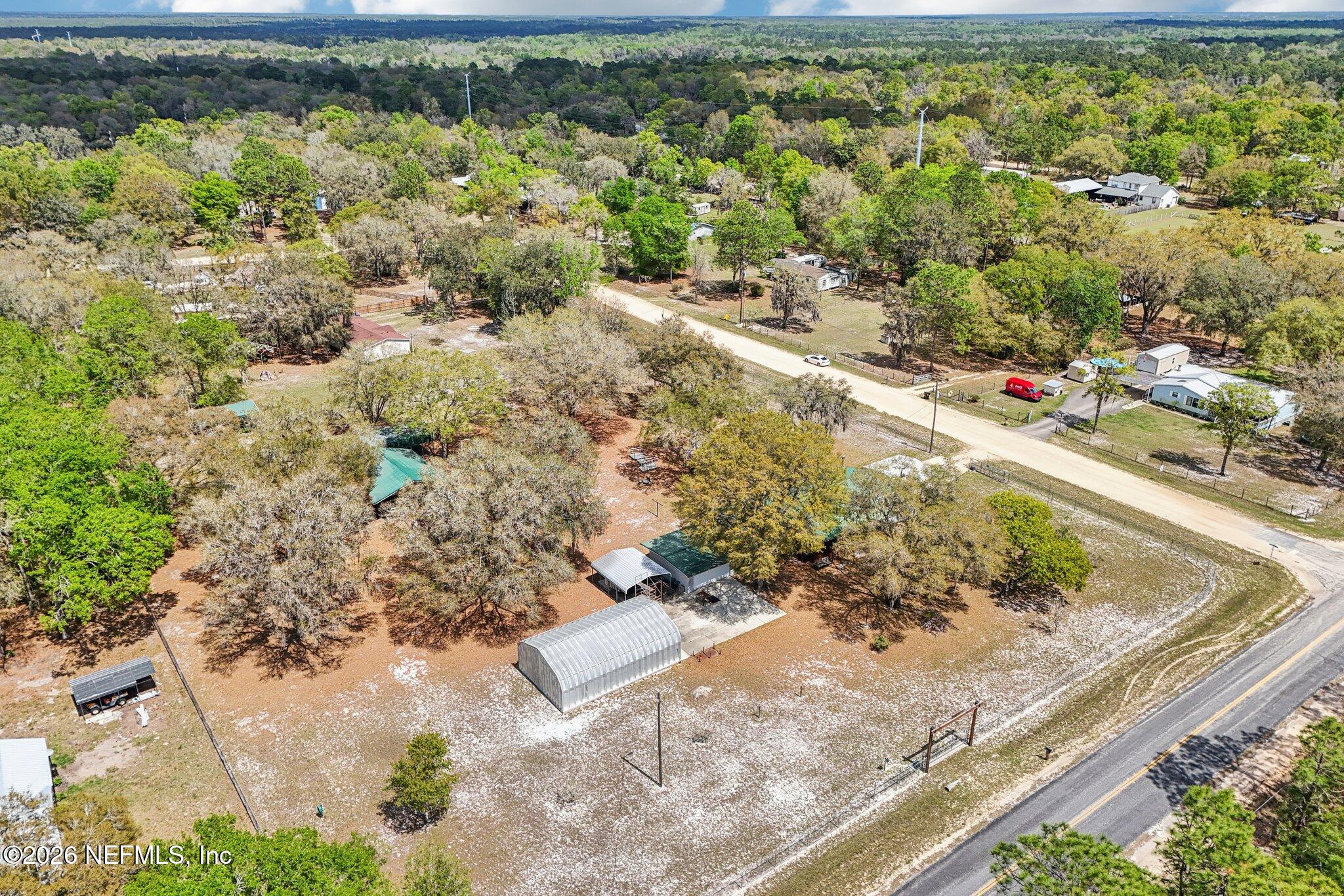 128 Sesame Street Middleburg, FL 32068 - Photo 62 of 66 Aerial- Large Private Lot- Over 2 Acres