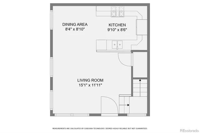 a picture of a bench in a white building