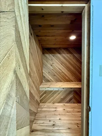 a view of walk in closet