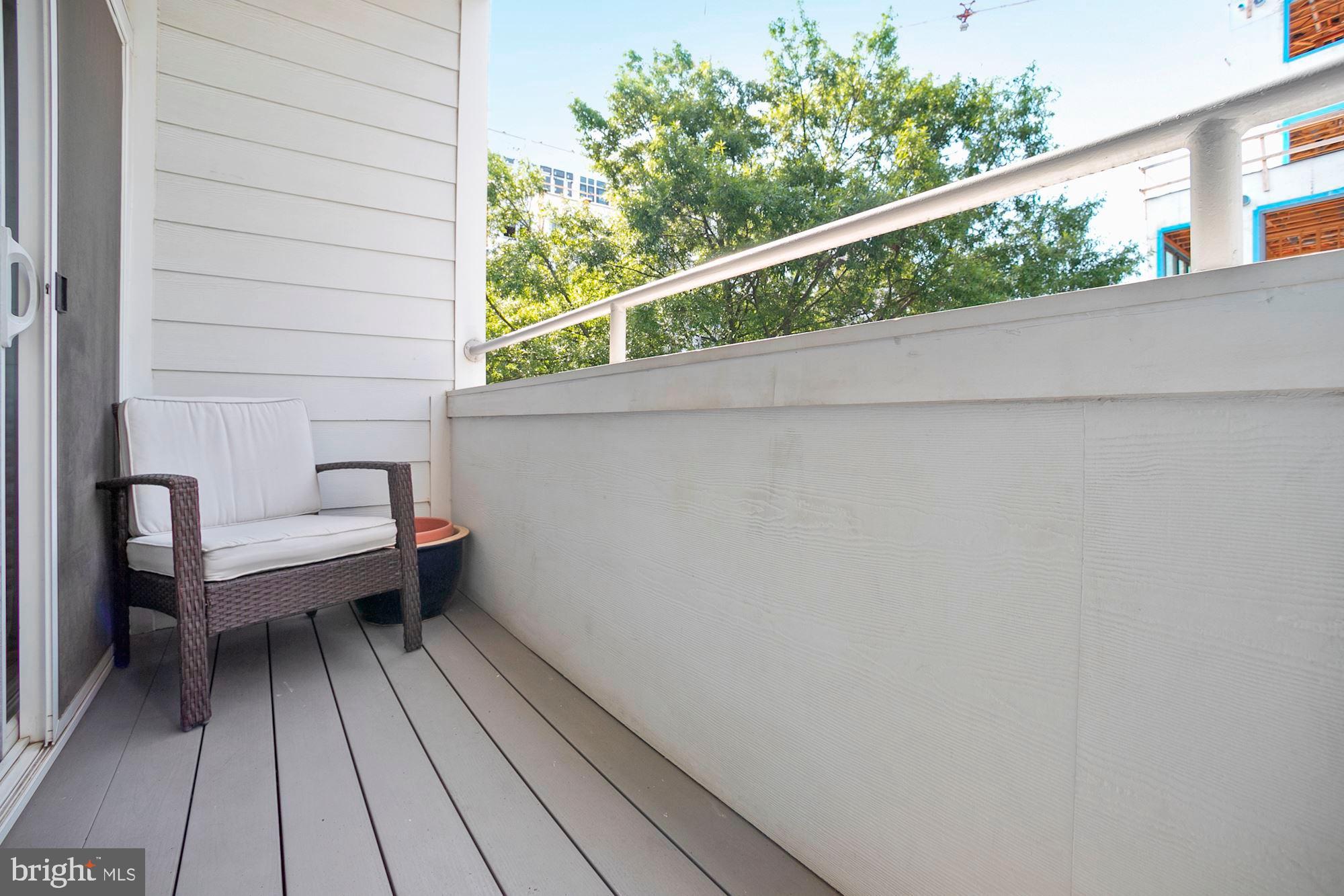 241 R Street Northeast, Unit B Washington, DC 20002 - Photo 15 of 31 Balcony