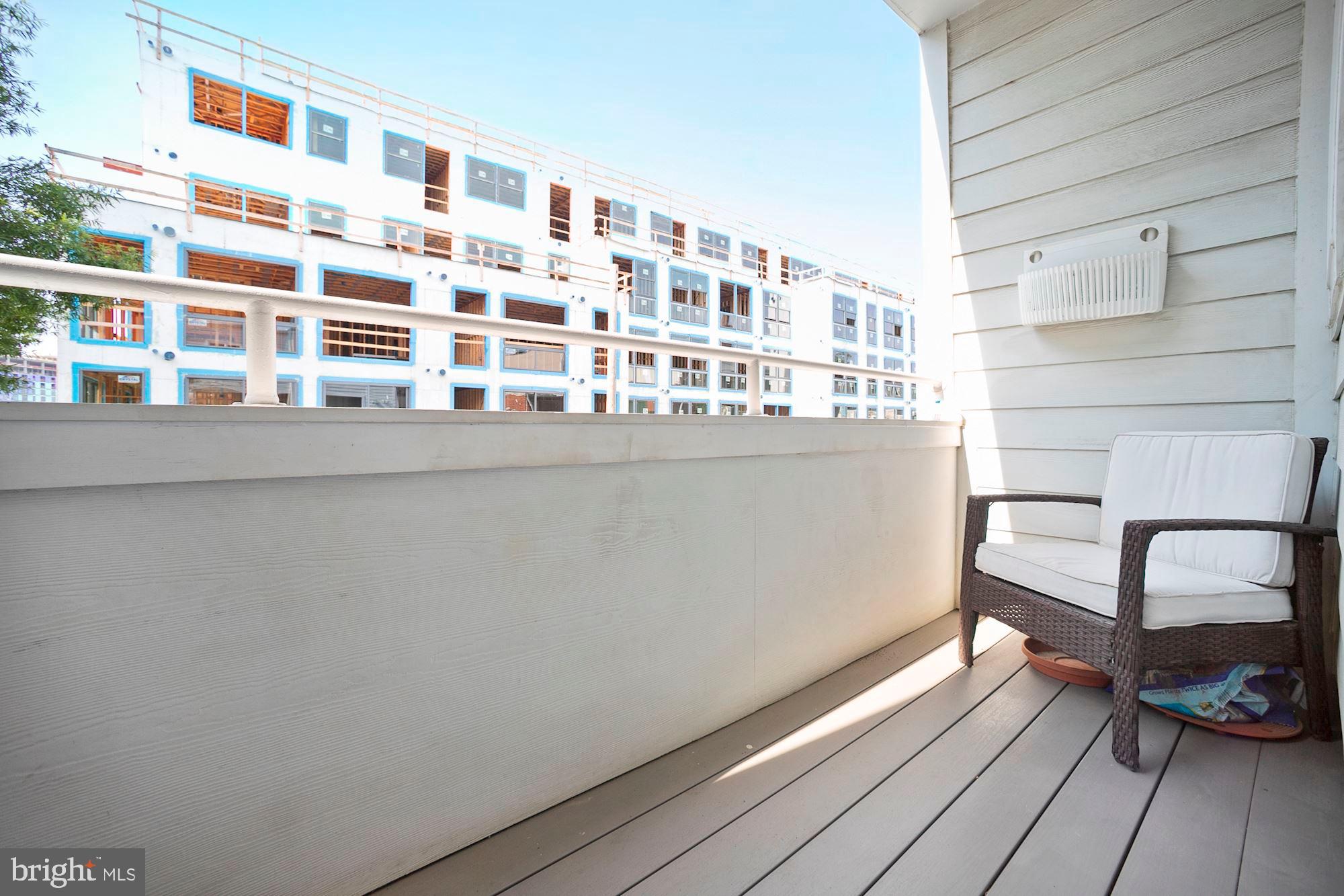 241 R Street Northeast, Unit B Washington, DC 20002 - Photo 16 of 31 Balcony