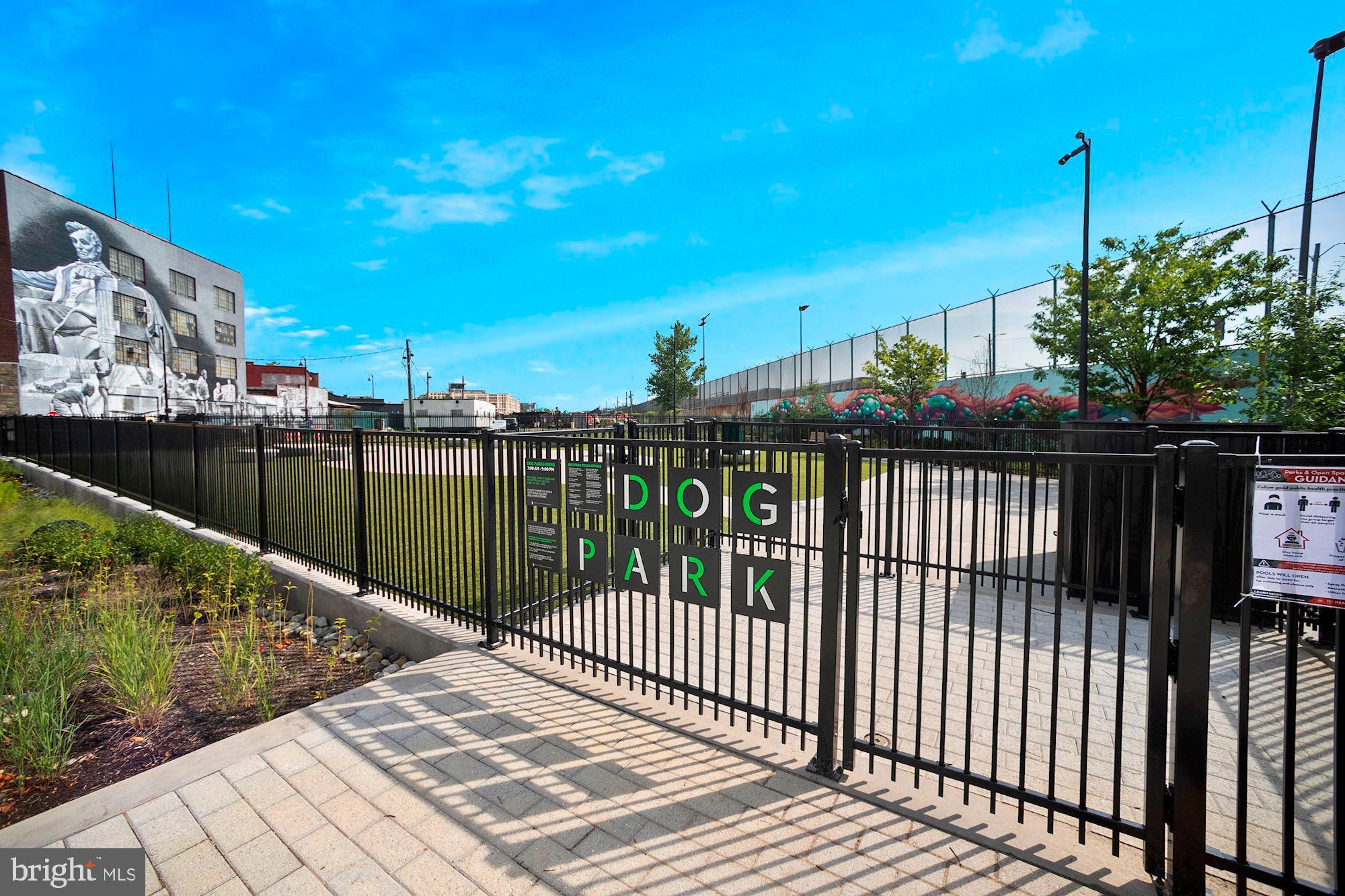 241 R Street Northeast, Unit B Washington, DC 20002 - Photo 29 of 31 Dog park next to Metro Branch Trail