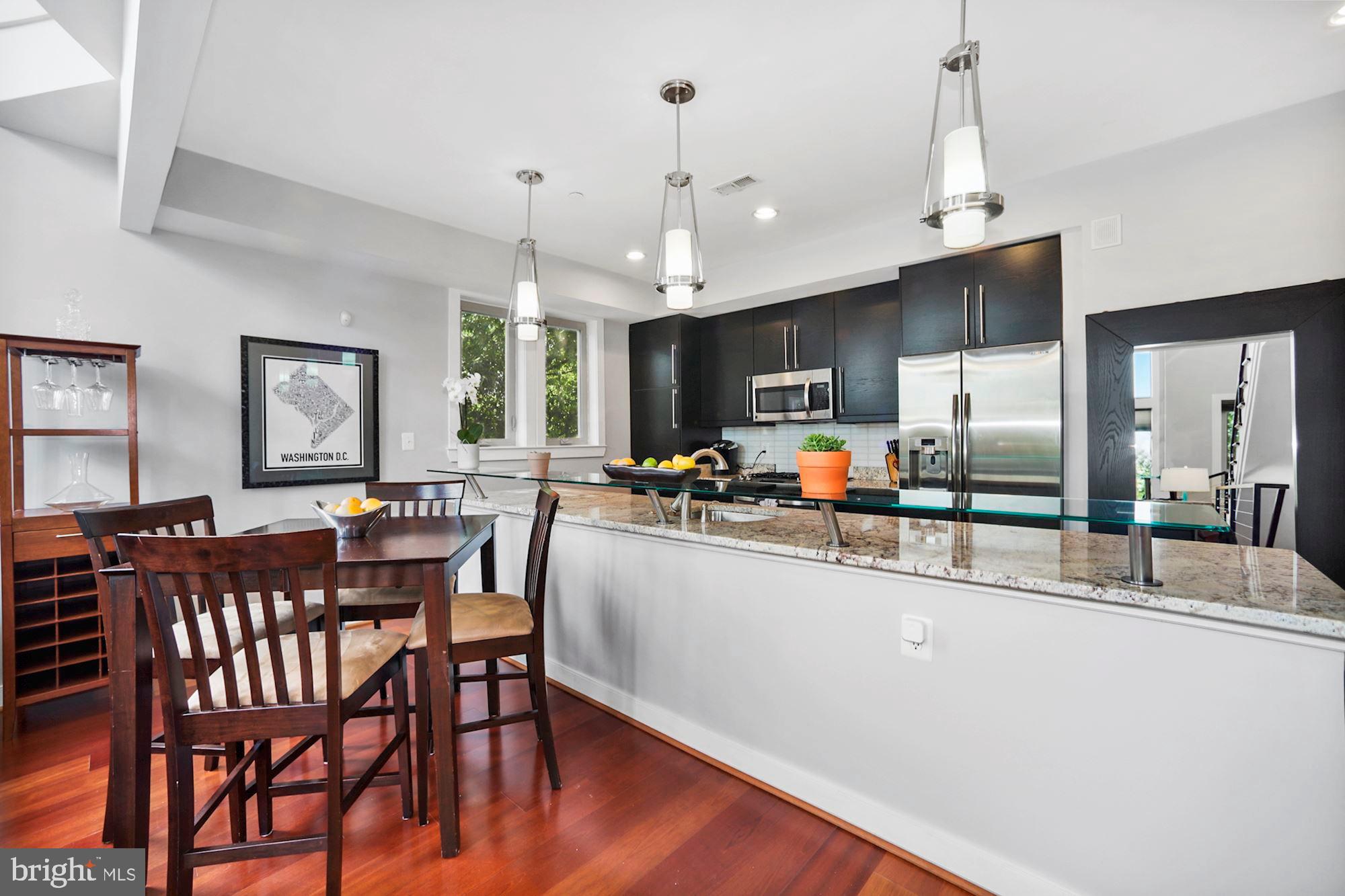 241 R Street Northeast, Unit B Washington, DC 20002 - Photo 4 of 31 Spacious Modern Kitchen