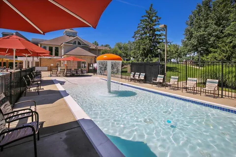 a view of a house with a patio
