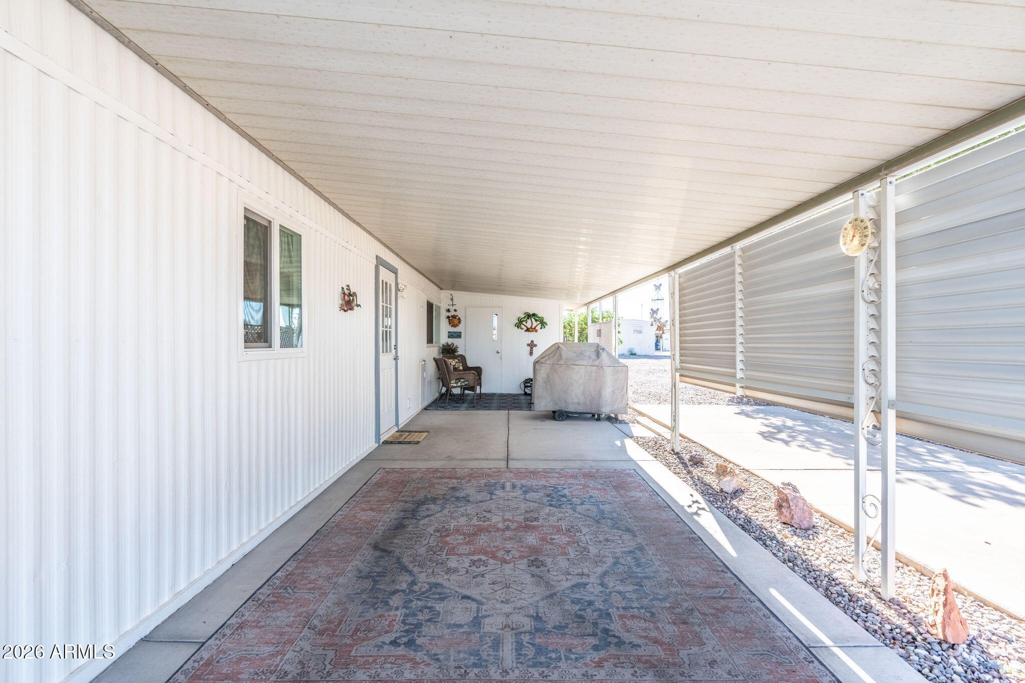 2100 North Trekell Road, Unit 196 Casa Grande, AZ 85122 - Photo 27 of 40 a view of a porch