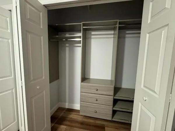 a view of closet
